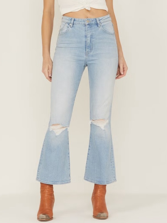 ROLLA'S Denim - Rolla's Dusters Bootcut Crop Jeans Lightwash